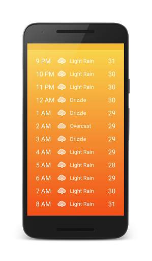 Whether - minimal weather app screenshot 3
