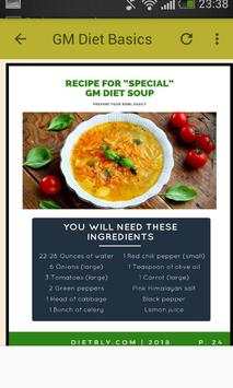 GM Diet Guide. screenshot 3