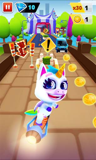 Unicorn Runner 2. Magical Running Adventure screenshot 2