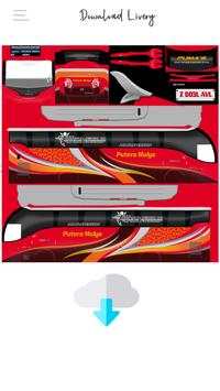 Livery BUSSID XHD Putera Mulya screenshot 2