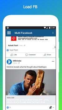 Multi Accounts Login for Facebook Lite screenshot 6