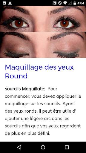 Cours de Maquillage Pour Les Yeux screenshot 3