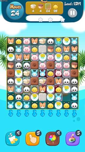 Candy Animal - Match 3 No Ads screenshot 5