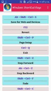 Computer Shortcut Keys screenshot 5