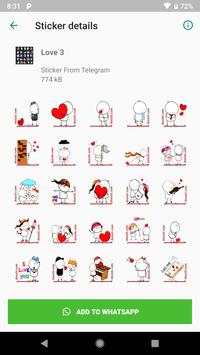Love Sticker For WhatsApp screenshot 1