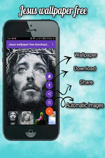 Jesus wallpaper app screenshot 1