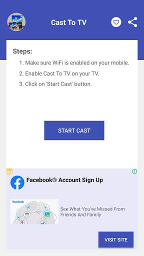 Cast to TV / Screen Sharing App screenshot 3