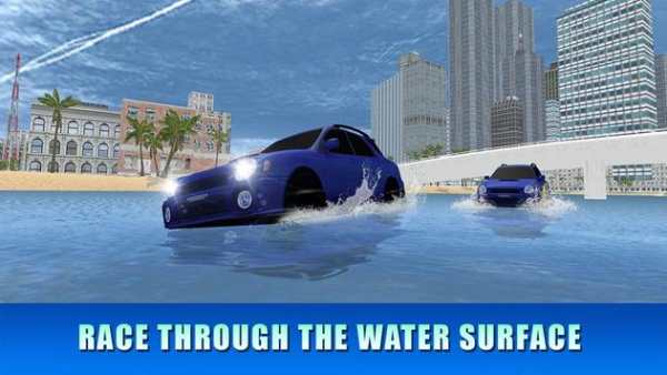 Surfing Car Water Racing 3D screenshot 2