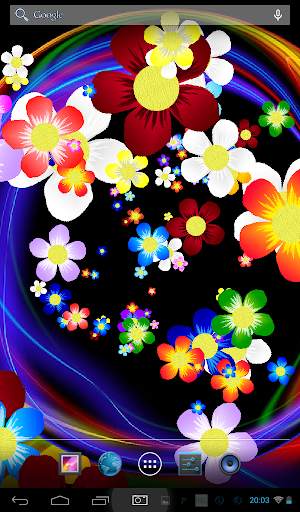 Flowers live photo frame screenshot 16