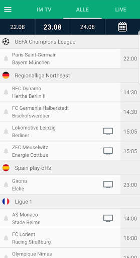 Fußball im TV screenshot 3