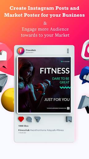 Social Media Post Maker screenshot 1