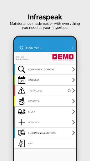 Infraspeak screenshot 1