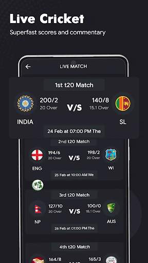 Live Cricket TV - Live Cricket screenshot 3