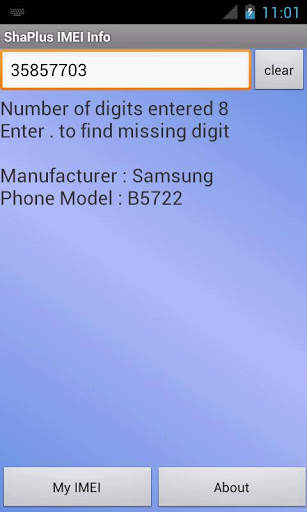 ShaPlus IMEI Info screenshot 2