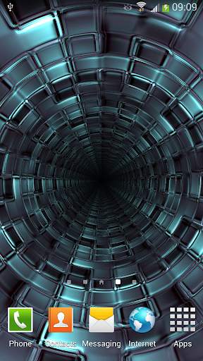 3D Tunnel Live Wallpaper screenshot 2