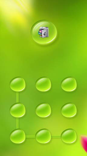 AppLock Live Theme WaterDrop screenshot 1