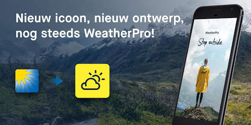 WeatherPro: Weer, Radar & Widgets screenshot 1