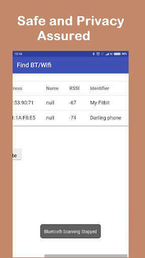 Bluetooth and WiFi (Electromagnetic) Analyzer Tool screenshot 7