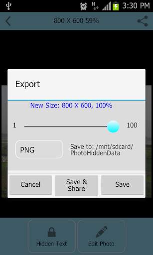 Photo Hidden Data screenshot 4