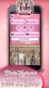 Photo Keyboard with Stylish Font and Emoji screenshot 6