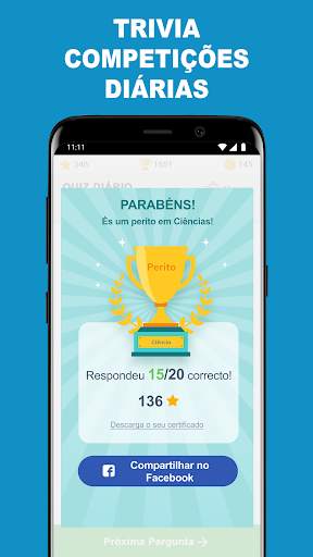 QuizzClub: Quiz Jogo de Trivia screenshot 5
