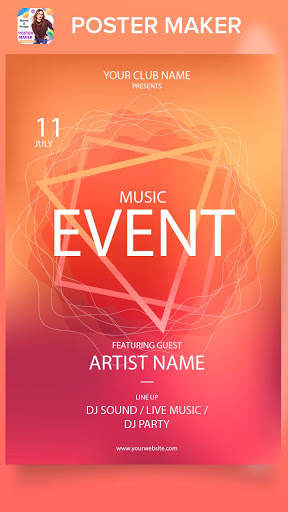 Poster Maker, Graphic Design, Banner Maker, Flyers screenshot 4