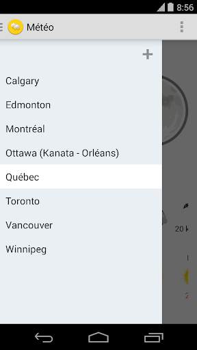 Météo Canada screenshot 4