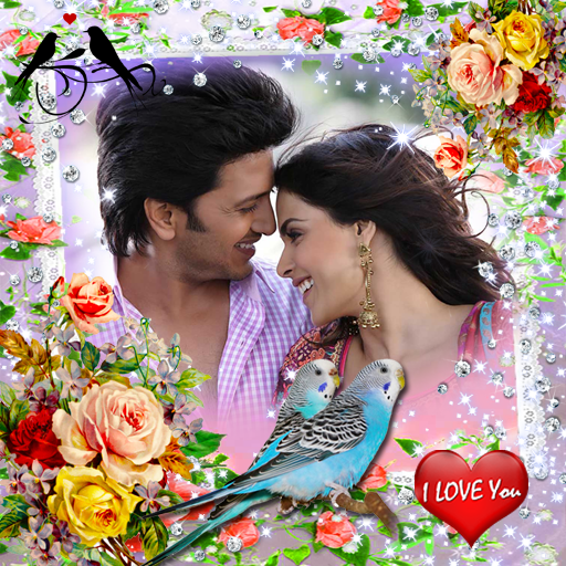 Love Bird Photo Frames आइकन