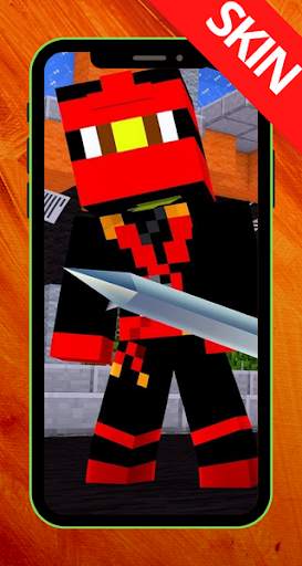 Ninjago Skin Mod Minecraft screenshot 4