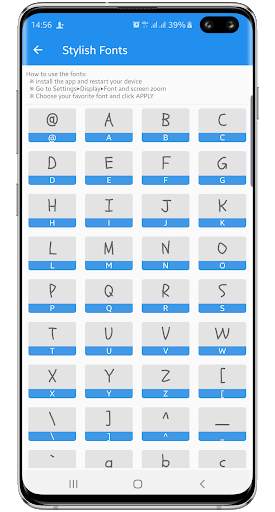 Stylish Fonts for Huawei Phones 3 تصوير الشاشة