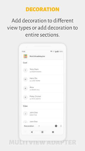 MultiViewAdapter - Demo App screenshot 6