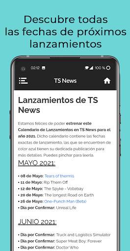 TS News - Noticias de Juegos Android screenshot 6