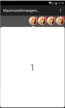 Springy chat heads demo screenshot 1