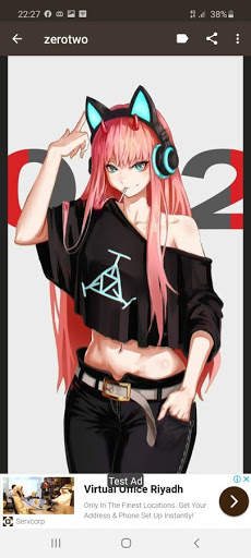 zero two wallpaper screenshot 4