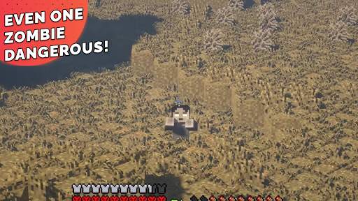 Zombie apocalypse in minecraft screenshot 3