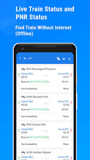 Live Train Status : PNR Status screenshot 4