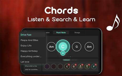 Real Guitar - Free Chords, Tabs & Music Tiles Game screenshot 15