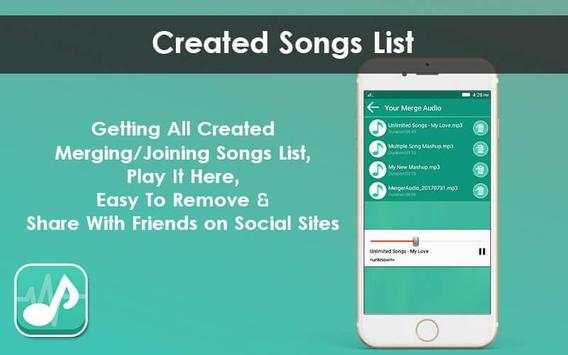 Multiple MP3 Audio Merger - Unlimited Audio Joiner screenshot 8