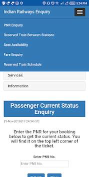 Indian Railways screenshot 4