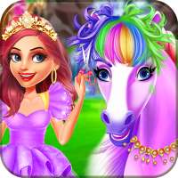 Magic Unicorn in Fairyland logo