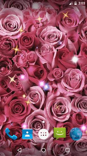 Pink Roses Live Wallpaper screenshot 6