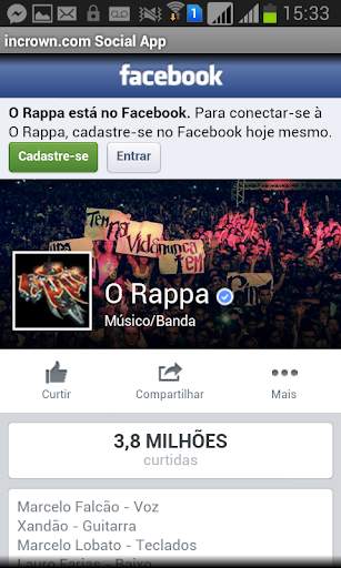 O Rappa Social App screenshot 4