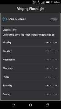 Ringing Flashlight screenshot 5