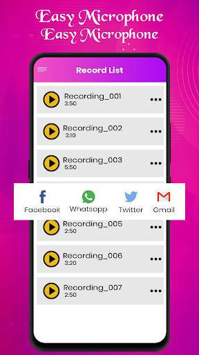 Easy Microphone-Live Microphone screenshot 3