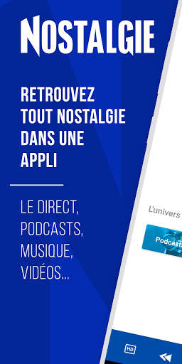 Nostalgie : Radio, Podcasts, Musique, Playlists screenshot 1