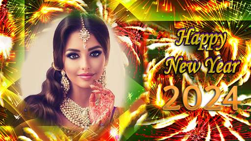 New year photo frame 2024 screenshot 8