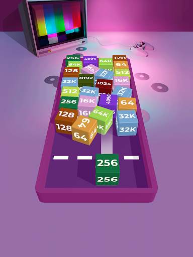 Chain Cube 2048: 3D Merge Game screenshot 10