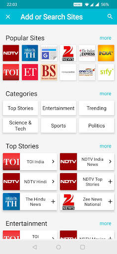 Max Reader - India News screenshot 1