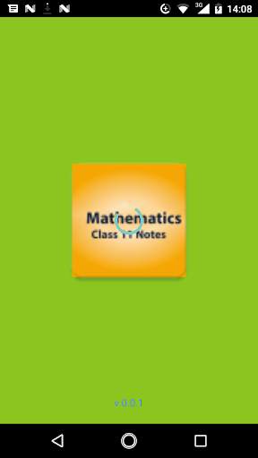 Class 11 Mathematics Notes 1 تصوير الشاشة