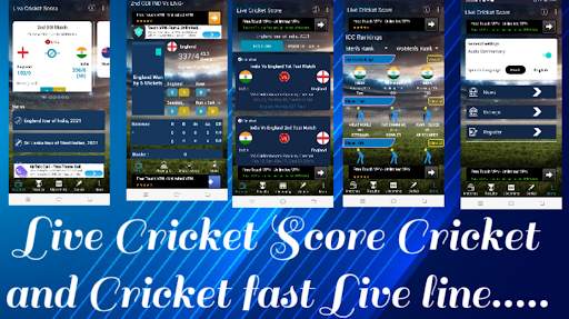 Live Cricket Score & Cricket Fast Live Line screenshot 1